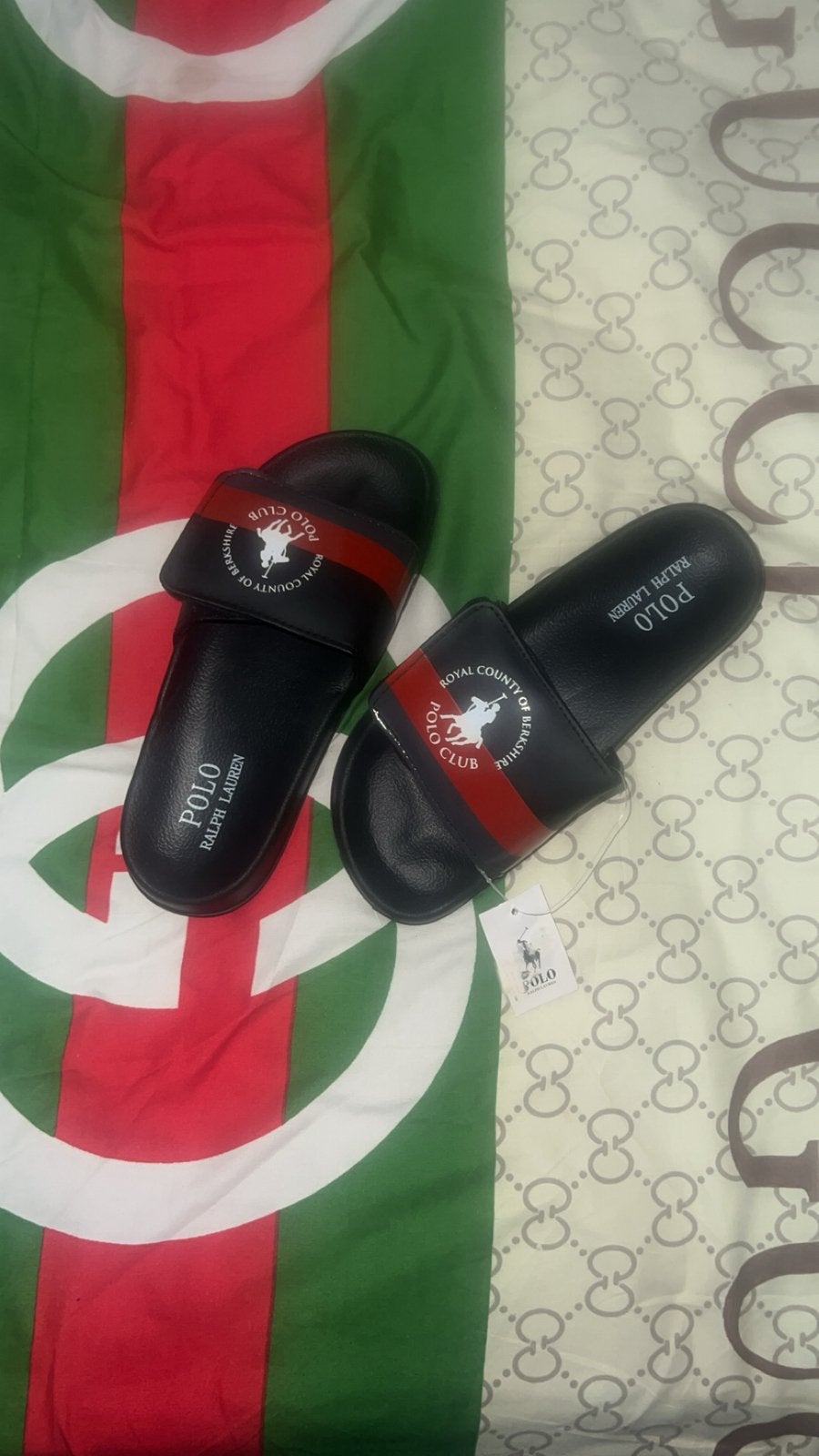 Polo Ralph Lauren slipper, Ophalen, Zo goed als nieuw