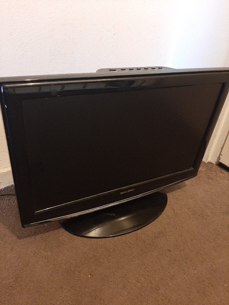 salora tv met dvd speler / monitor, HDMI, LED, 60 Hz of minder, Ophalen