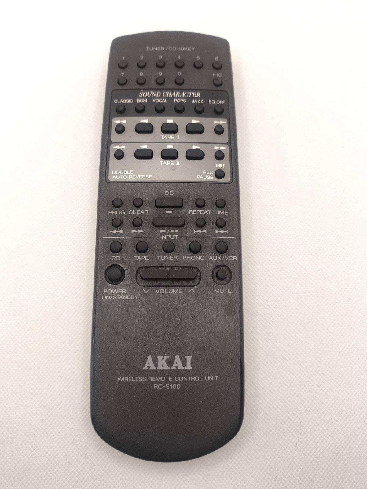 Akai RC-S100 afstandsbediening, Audio, Tv en Foto, Ophalen of Verzenden, Dvd