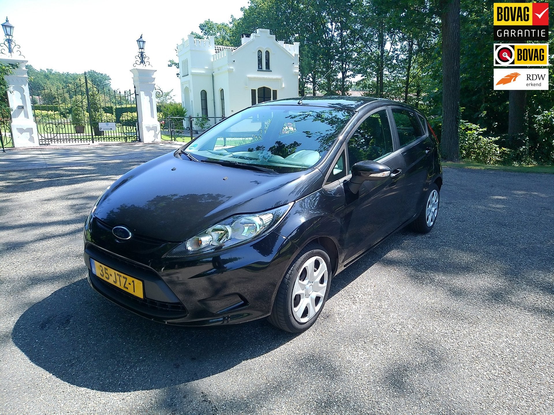 Ford Fiesta | Airco | 5drs | Nieuwe APK | Zuinig | 2 Sleutel, Voorwielaandrijving, Stof, 1242 cc, 4 cilinders