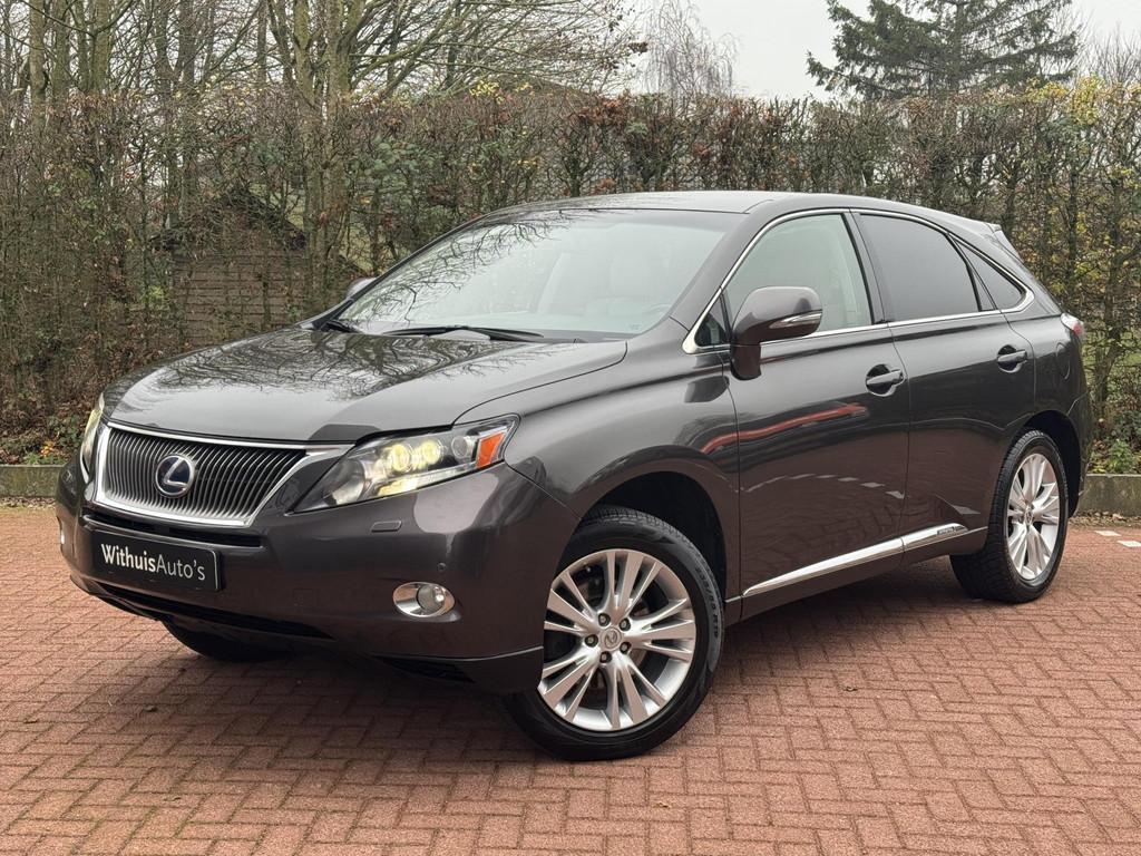 Lexus RX 450h 4WD YOUNGTIMER Trekhaak Garantie FULL LED (200, Auto's, Lexus, Automaat, Gebruikt, Leder, Bedrijf