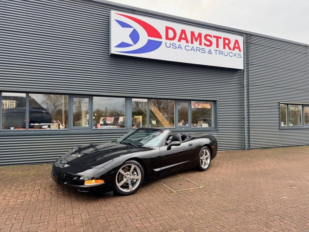 Chevrolet Corvette Corvette 5.7 Convertible 50th anniversary, Auto's, Automaat, Gebruikt, Cabriolet, Zwart