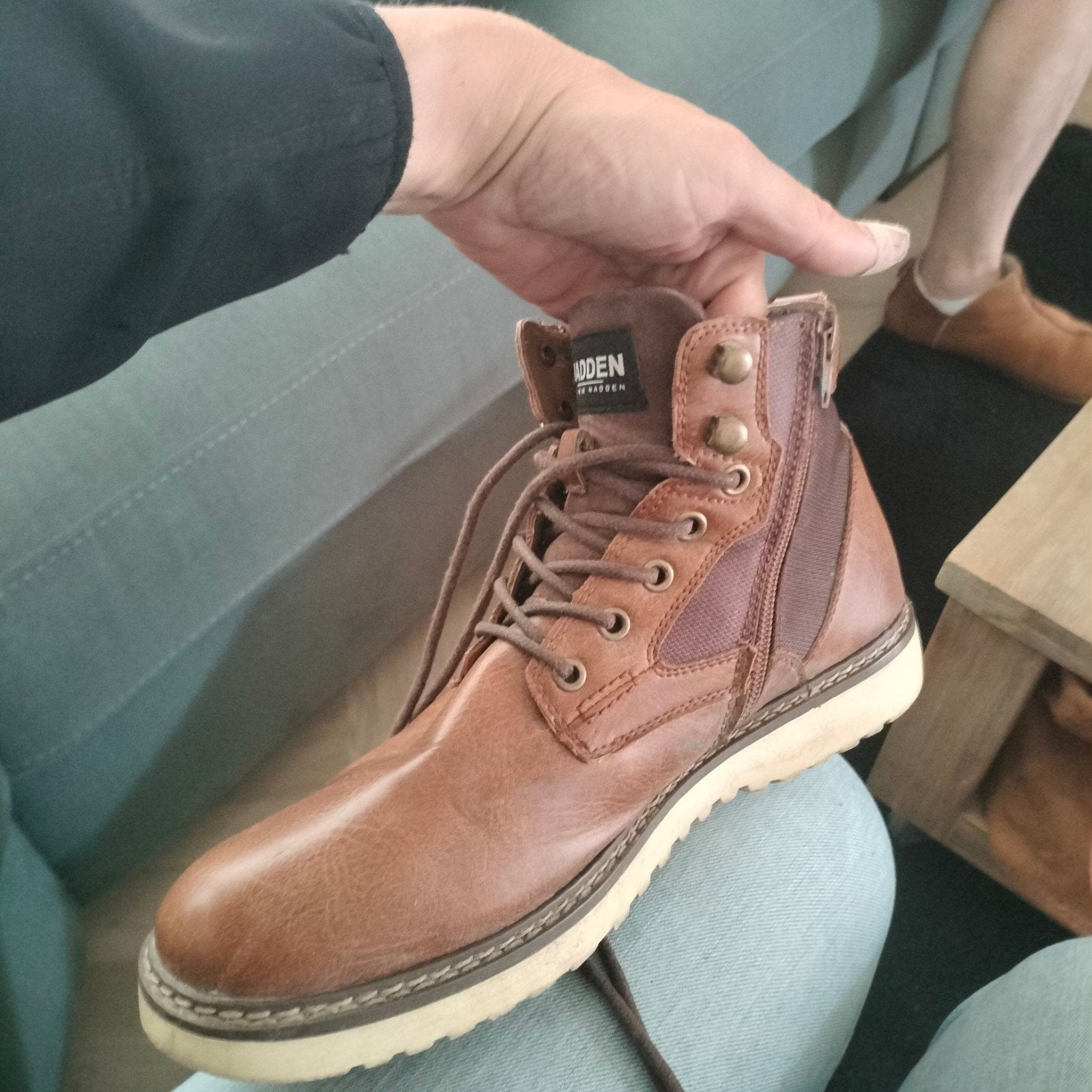 Madden by Steve Madden Boots Maat 42, Ophalen of Verzenden, Gedragen, Bruin, Boots