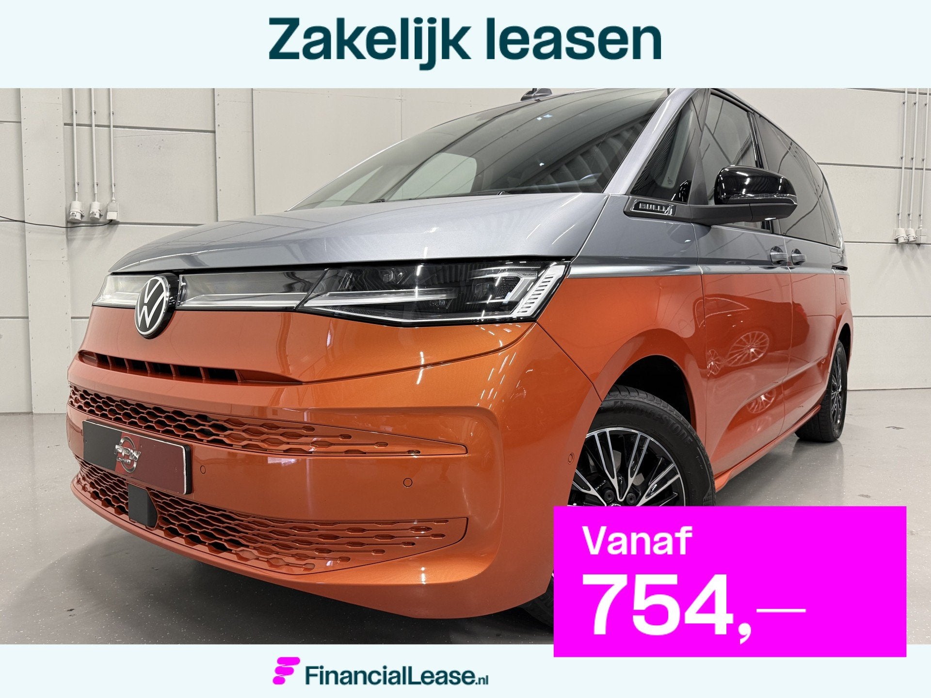 Volkswagen Multivan 1.4 eHybrid BULLI 7p. HEAD-UP/IQ-LIGHT/L, Gebruikt, Zwart, Met garantie (alle), 7 stoelen