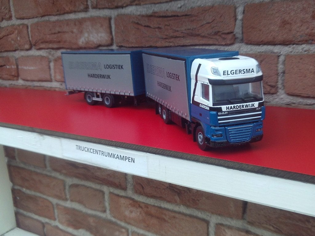 Lion Toys  Daf  XF  van  Elgersma - Harderwijk., Ophalen of Verzenden, Nieuw, Bus of Vrachtwagen, Lion Toys