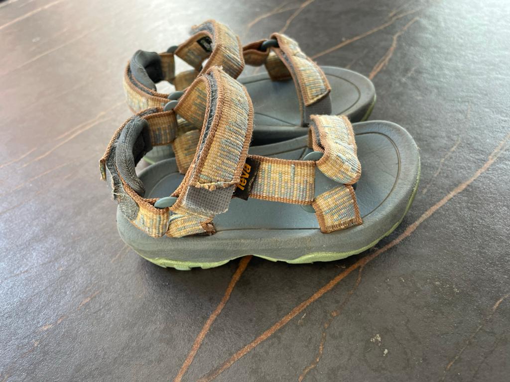 Sandalen Teva maat 19/20, Kinderen en Baby's, Jongetje of Meisje, Ophalen of Verzenden, Gebruikt, Schoentjes