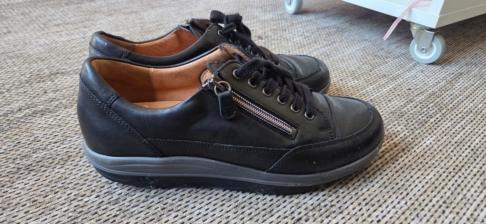 Orthopedische Schoen. 1x gedragen Ganter maat 40, Ophalen of Verzenden, Nieuw, Wandelschoenen of Bergschoenen