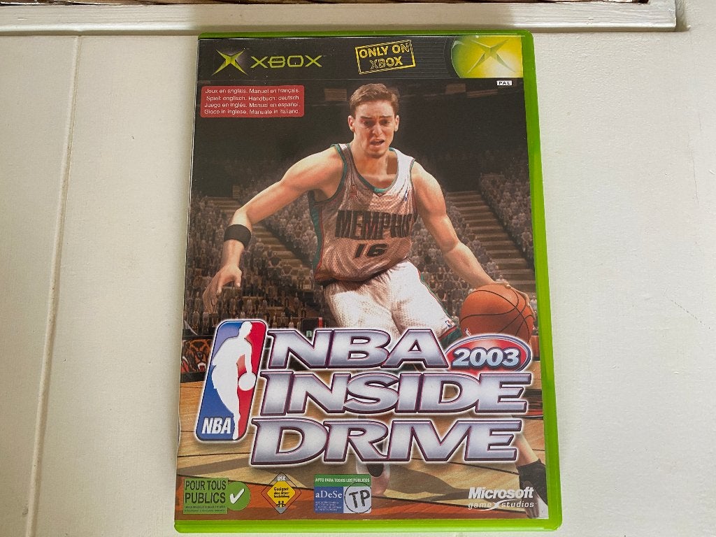 Xbox Original | NBA Inside Drive 2003, Spelcomputers en Games, Vanaf 18 jaar, 1 speler, Ophalen of Verzenden, Zo goed als nieuw