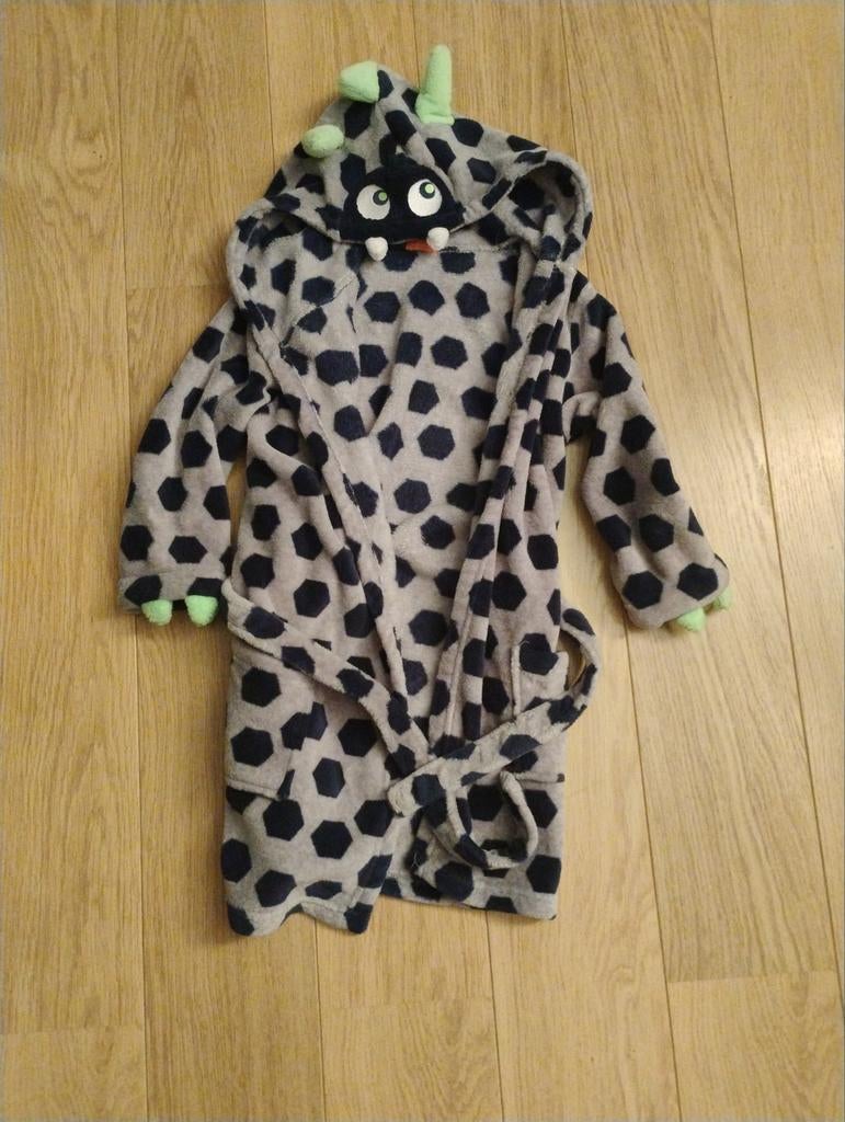 Hema badjas jongen zo goed als nieuw maat 110/116, Nacht- of Onderkleding, Ophalen of Verzenden, Zo goed als nieuw, Hema