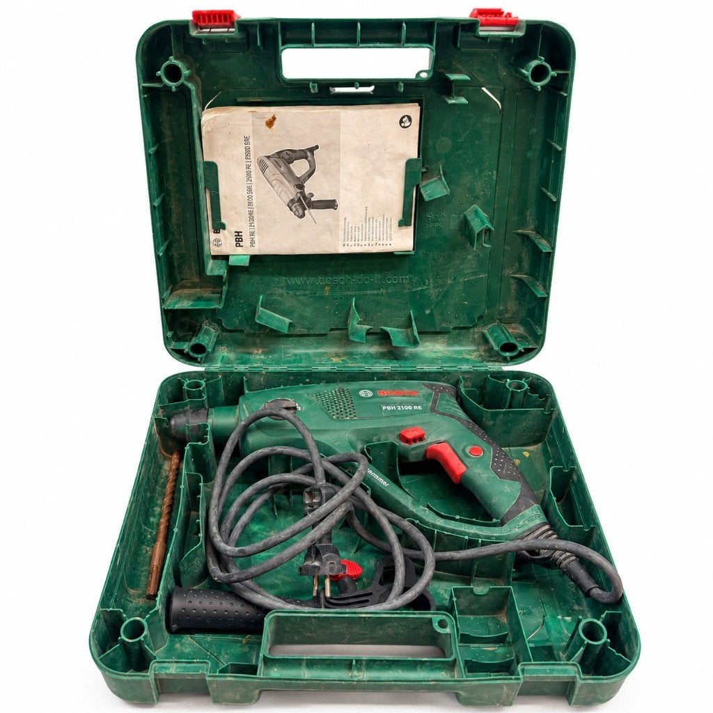Bosch PBH 2100 RE in koffer | Gebruikt, Gebruikt, ., Ophalen of Verzenden, .