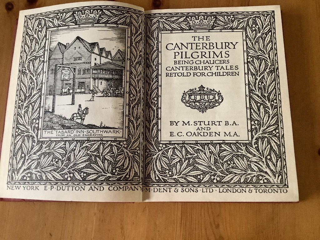 Chaucer G., The Canterbury Pilgrims, 1925, Verzenden, Chaucer