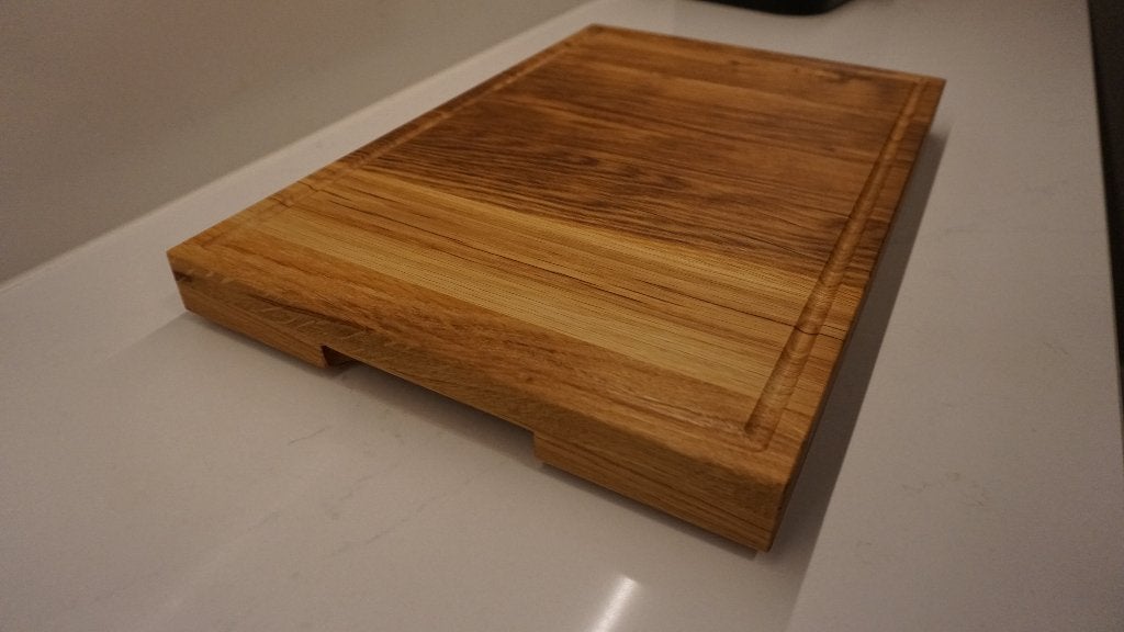 Snijplank eikenhout, Hout, Snij-/serveerplank, Nieuw, Ophalen of Verzenden