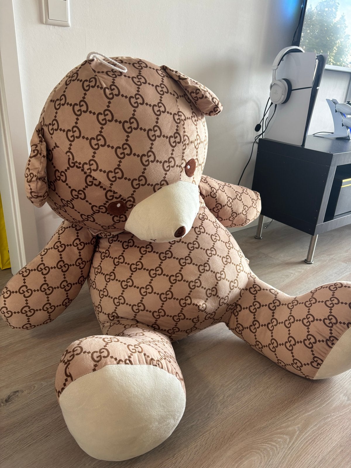 Grote Gucci Beer Knuffel - Uniek Design, Ophalen, Overige merken, Beer, Zo goed als nieuw