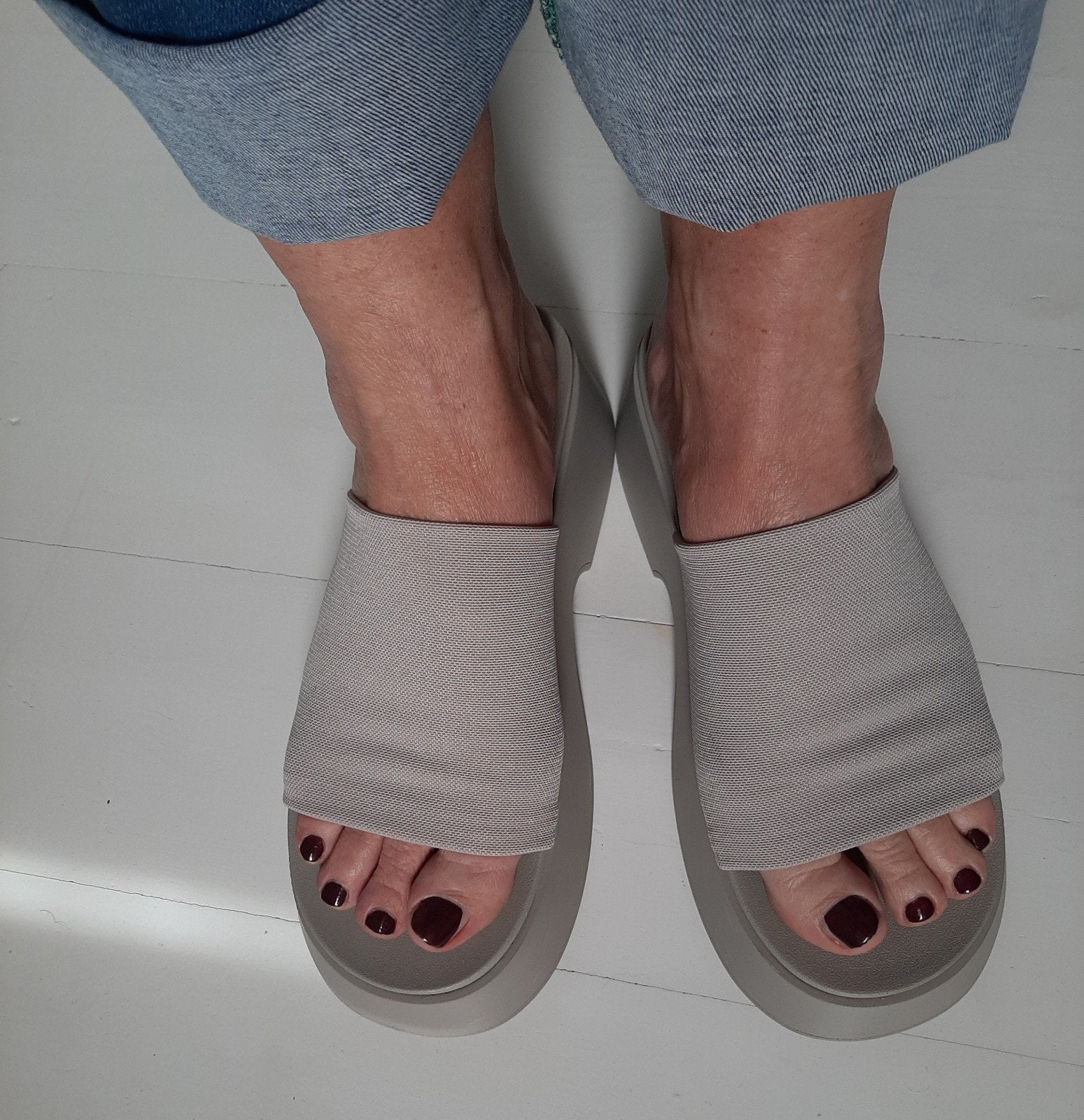 Clogs plateau sandalen van Steve Madden, maat 39, als nieuw!, Beige, Steve Madden, Zo goed als nieuw, Sandalen of Muiltjes
