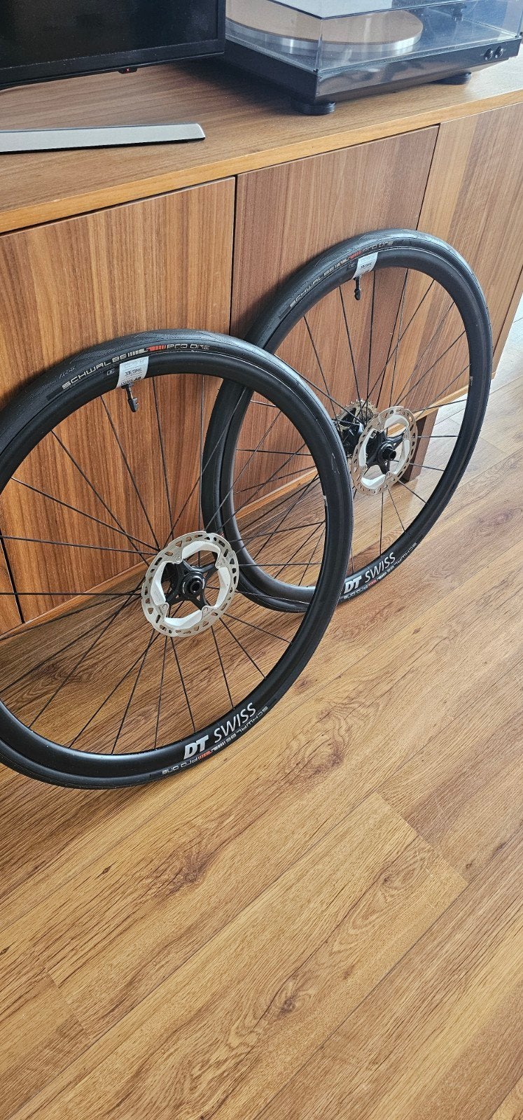 DT Swiss A1800 aluminium spline 30 wielset racefiets, Fietsen en Brommers, Fietsonderdelen, Gebruikt, DT Swiss, Aluminium, Racefiets