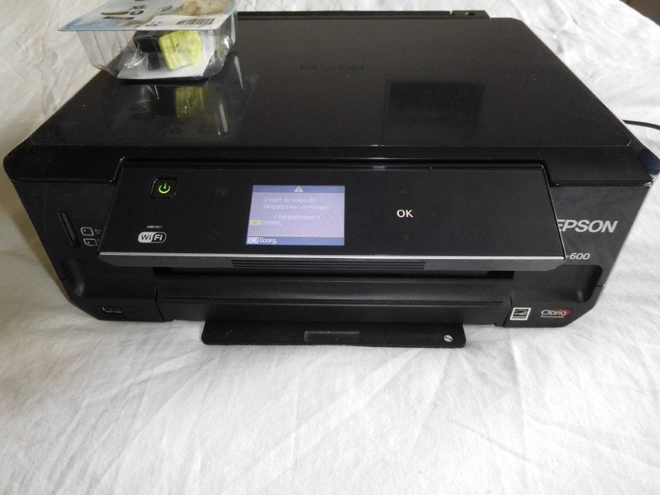 Printer Epson XP-600 Wifi All in one ,met extra nieuwe XL26, Ophalen, Kleur printen, Gebruikt, All-in-one