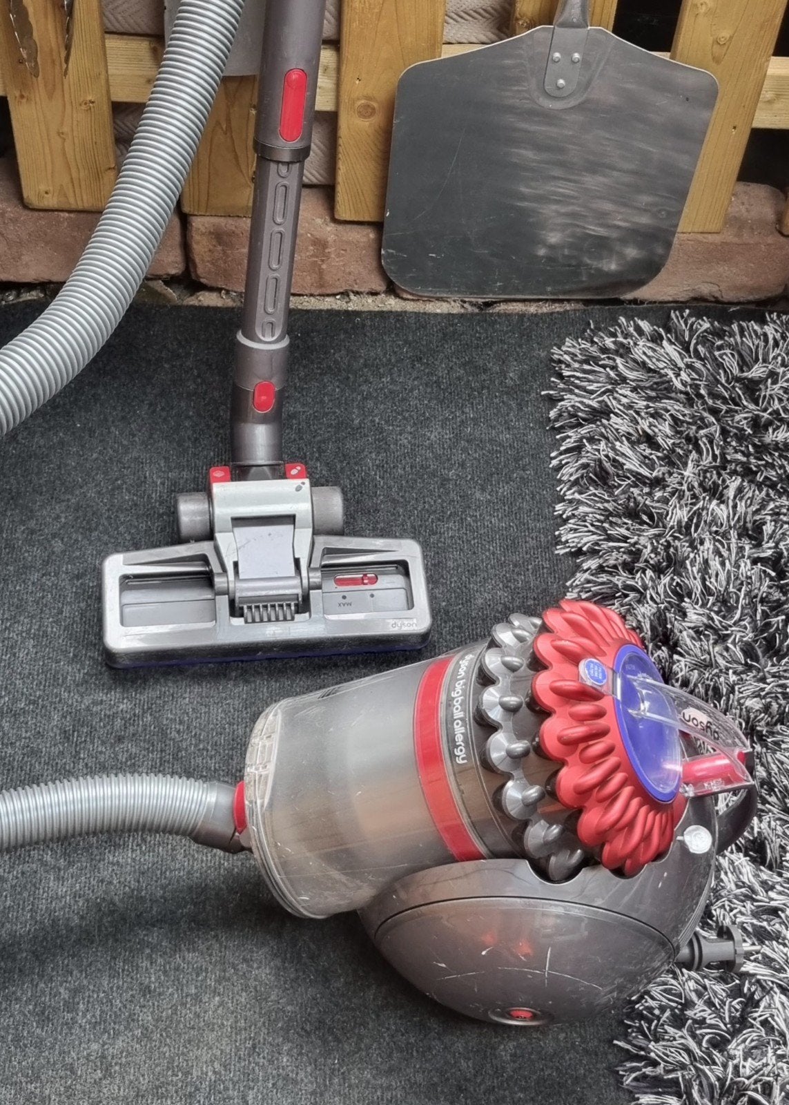 Dyson Big Ball Allergy Sledestofzuiger, Witgoed en Apparatuur, Gebruikt, Dyson, Sledestofzuiger, Reservoir