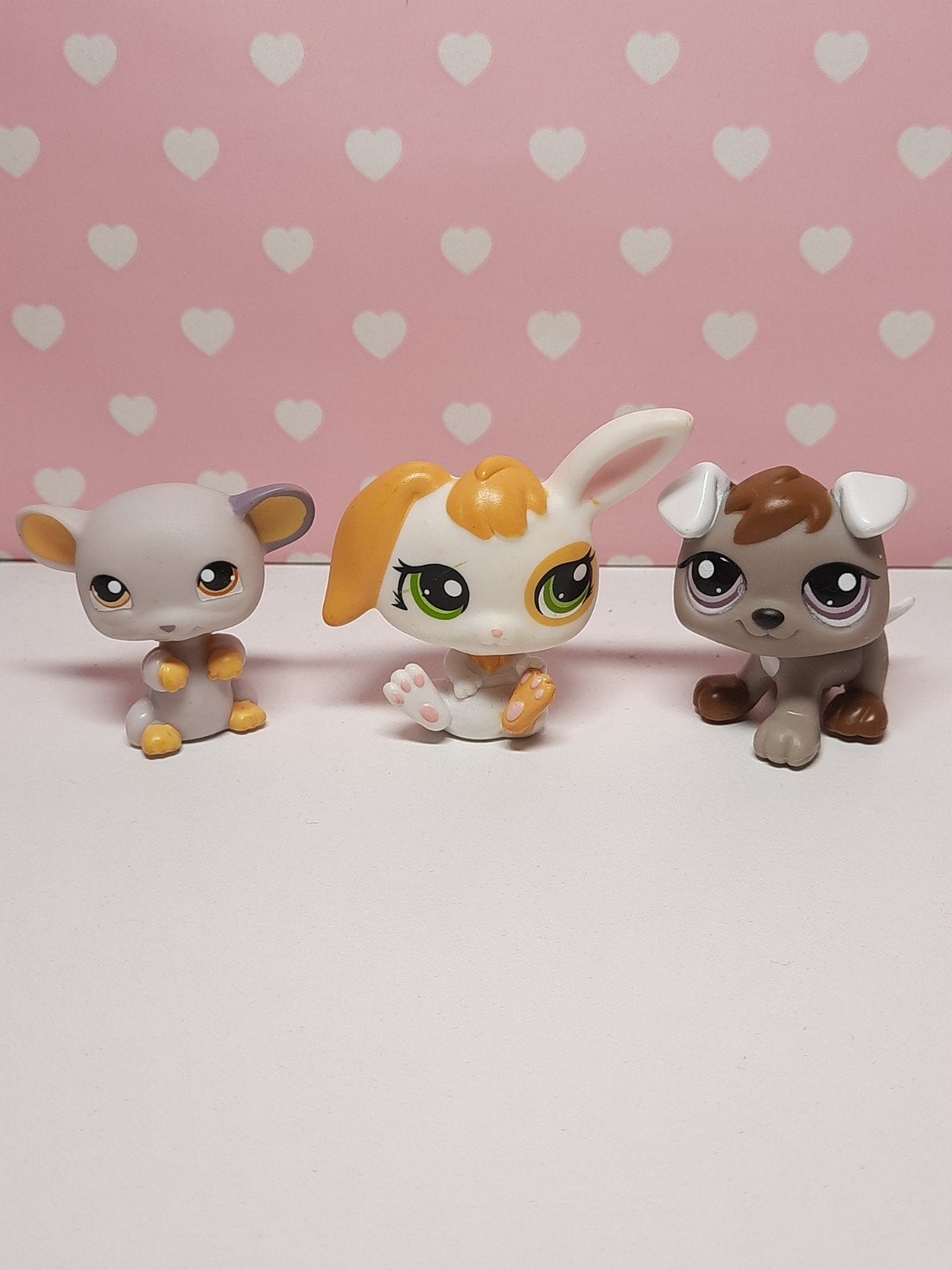 LPS Littlest Pet Shop Muis #1048, Konijn #1417, Hondje #1877, Ophalen of Verzenden