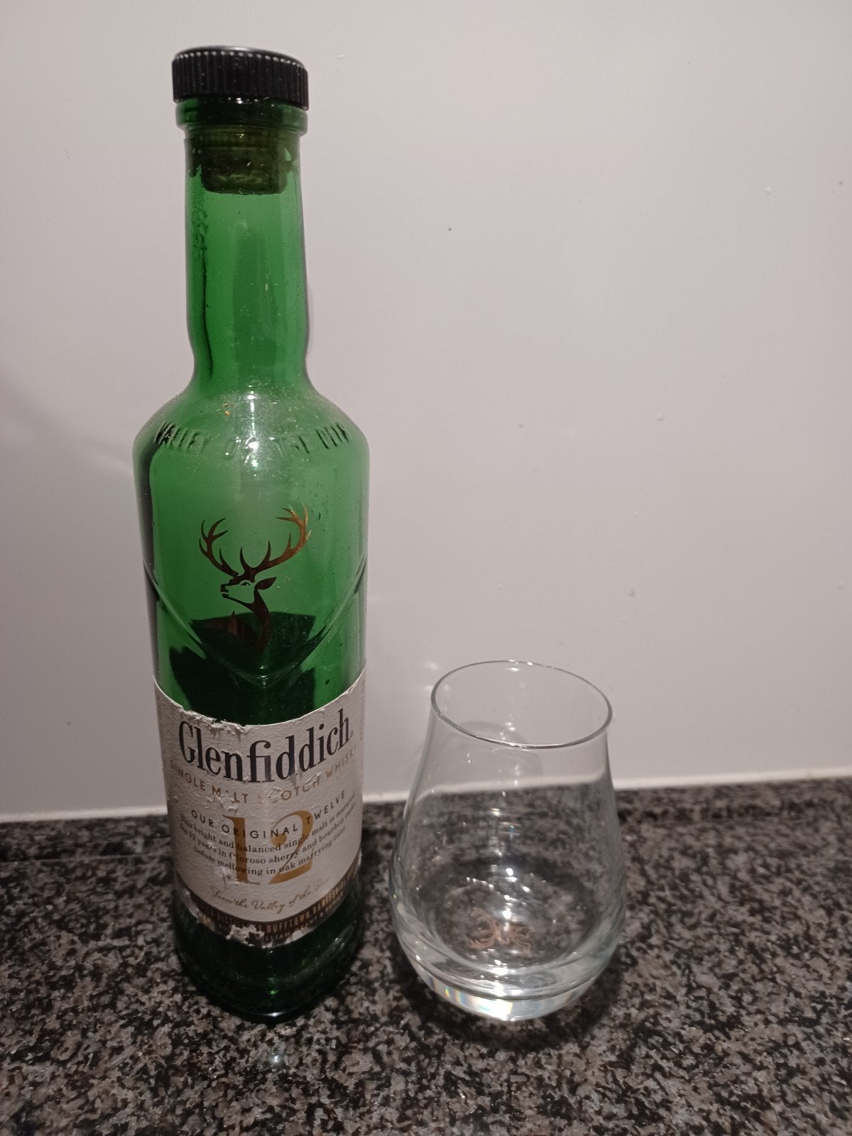 Glenfiddich Whisky "tasting" glaasje, Verzamelen, Glas en Borrelglaasjes, Ophalen of Verzenden, Zo goed als nieuw, Overige typen