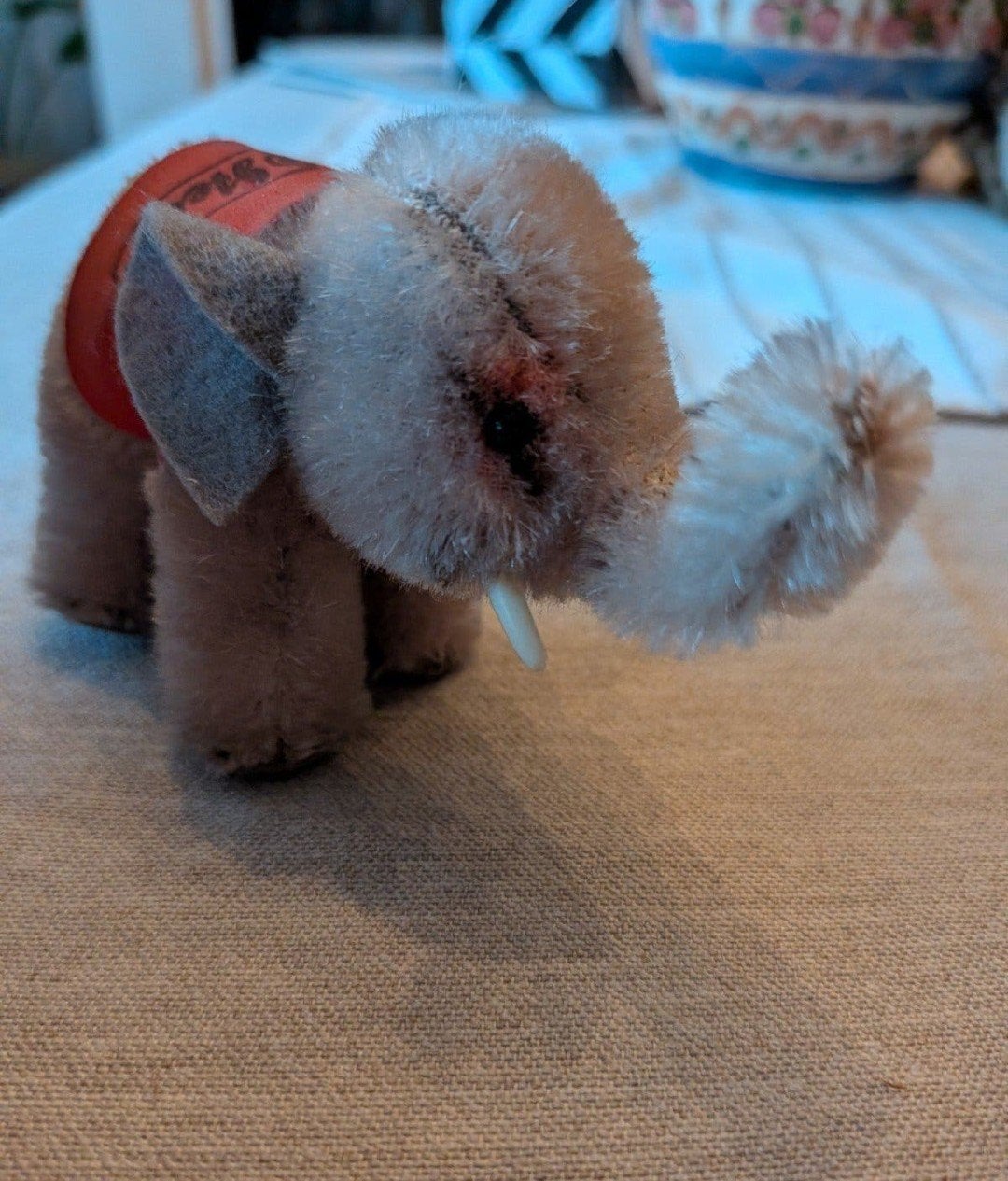 Zeldzame Steiff Olifant 6307,00 - 1956-1958 - All ID's, Verzamelen, Ophalen of Verzenden, Zo goed als nieuw