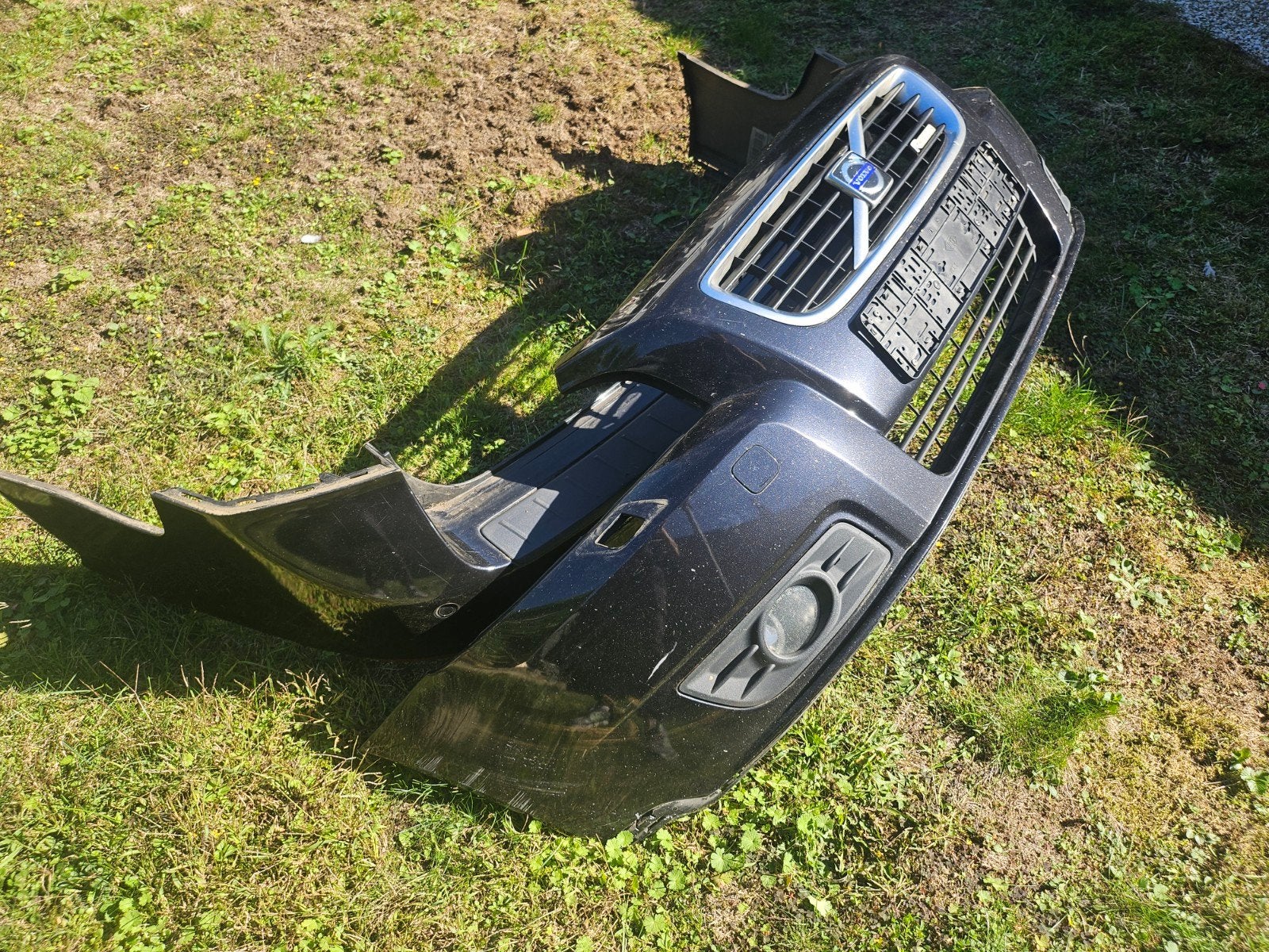 Voor en achterbumper v50 zwart, Ophalen of Verzenden, Gebruikt, Volvo