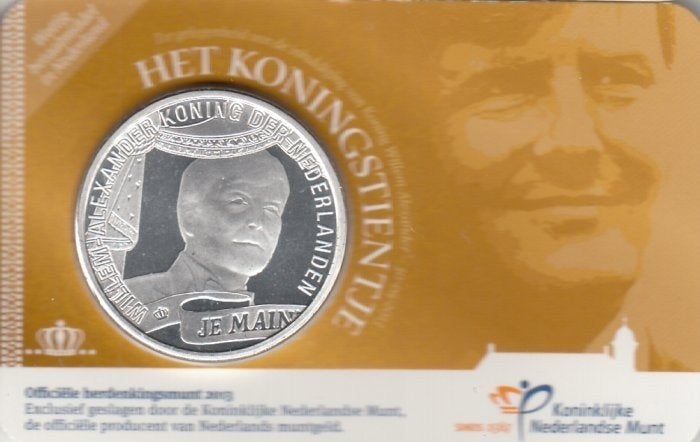 Nederland 10 euro Het Koningstientje 2013 UNC in coincard, Postzegels en Munten, Ophalen of Verzenden, Koningin Beatrix, Euro's