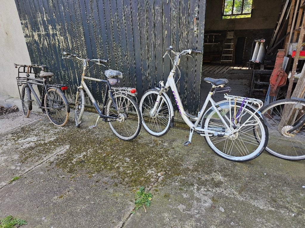 4 stuks opknap fietsen voor weinig, Ophalen