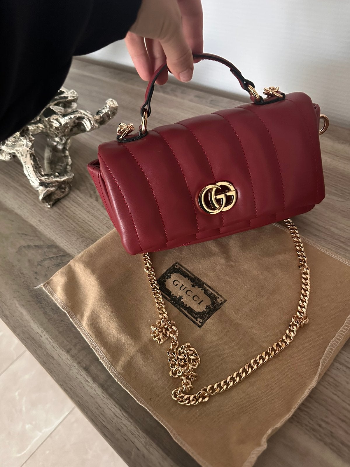 Gucci tas nieuw, Ophalen of Verzenden, Nieuw, Zwart, Schoudertasje
