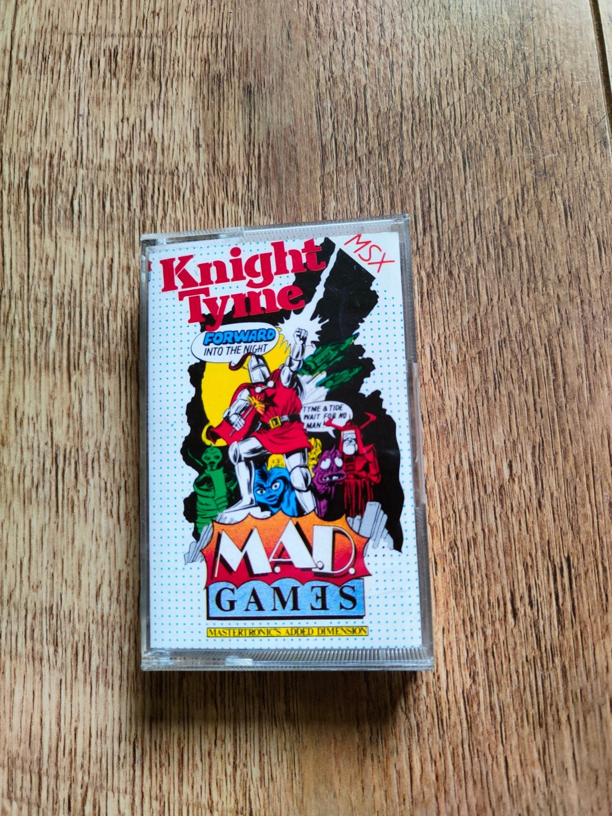 MSX spel - M.A.D. Games - Knight Tyme, Computers en Software, Vintage Computers, Ophalen of Verzenden