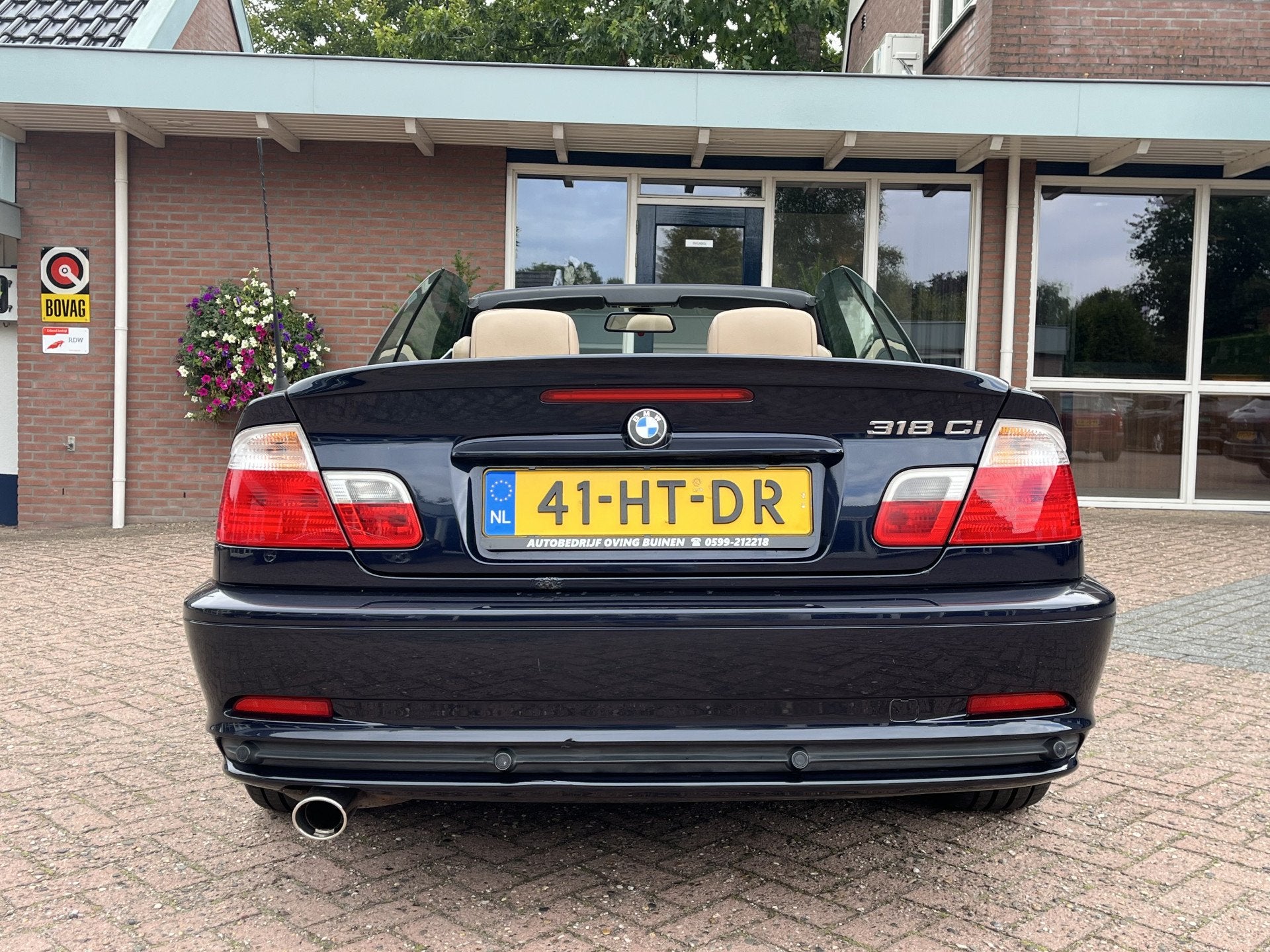 BMW 3 Serie Cabrio 318Ci Executive | Elek Best. Stoel | Stoe, Auto's, 13 km/l, Achterwielaandrijving, Cabriolet, Bedrijf