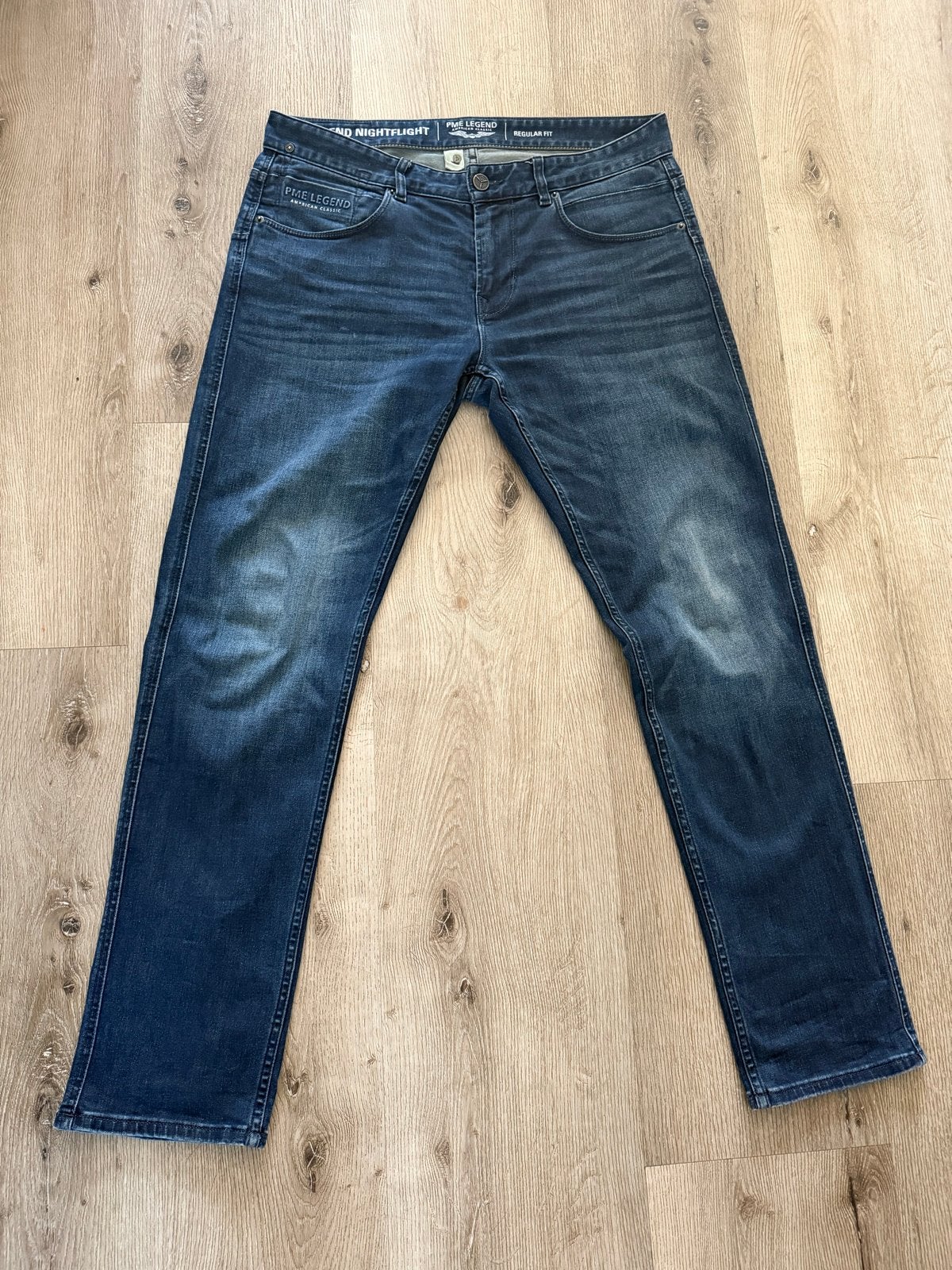 PME Legend Nightflight Jeans W34/L32, Kleding | Heren, Spijkerbroeken en Jeans, Ophalen of Verzenden, Zo goed als nieuw, Blauw