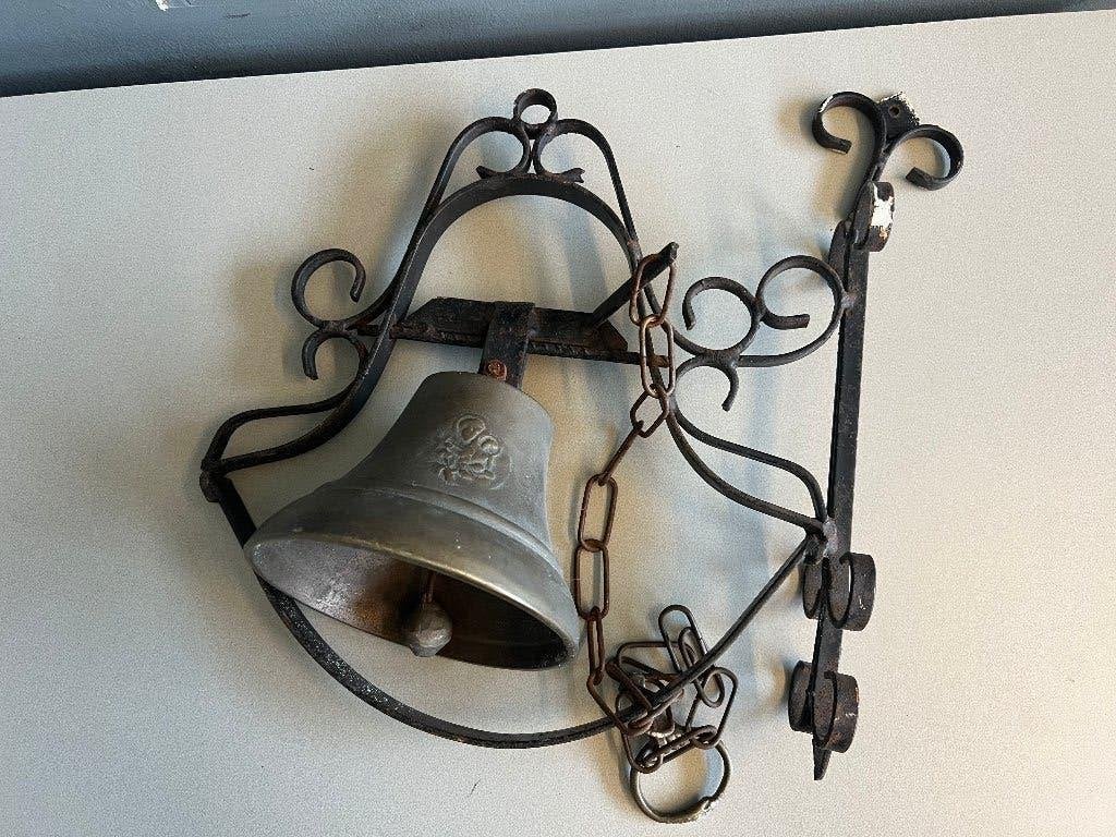 Trekbel, bronzen scheepsbel jaren 1900's, Ophalen of Verzenden