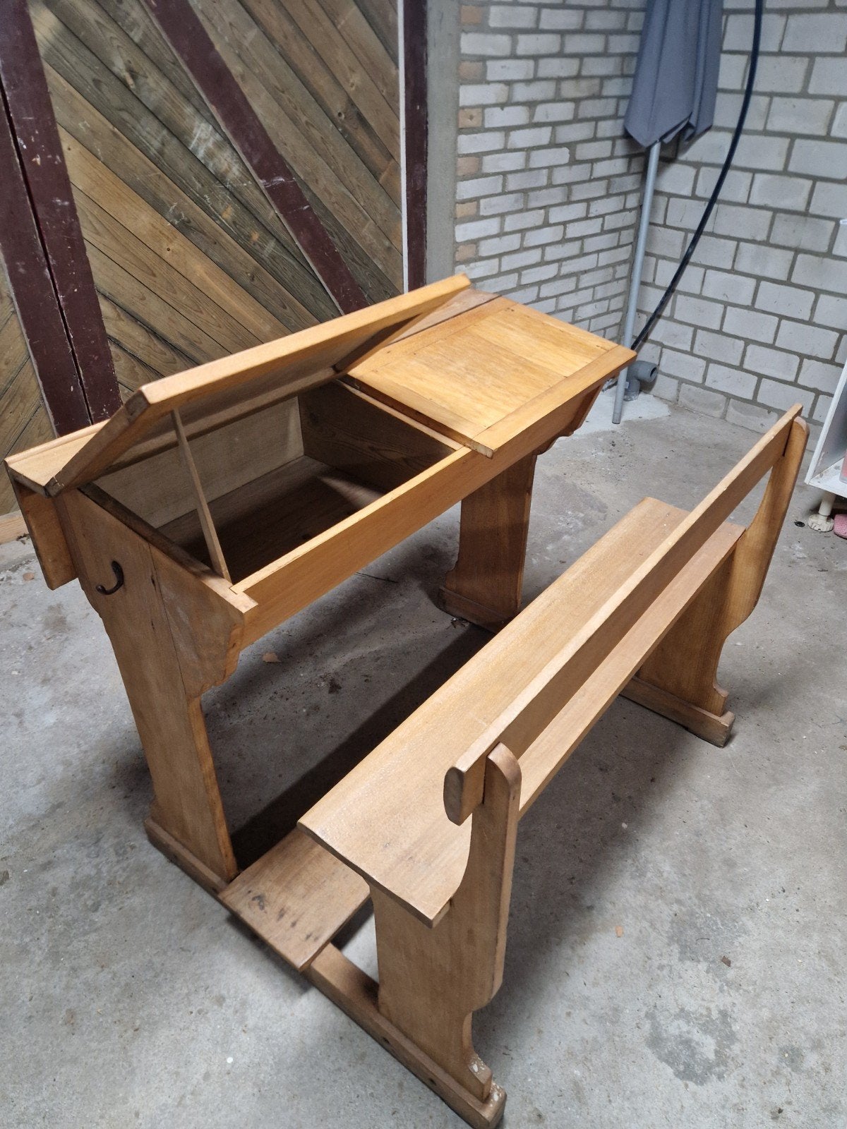 Kinder bureau, Ophalen, Opbergruimte, Gebruikt, Hout