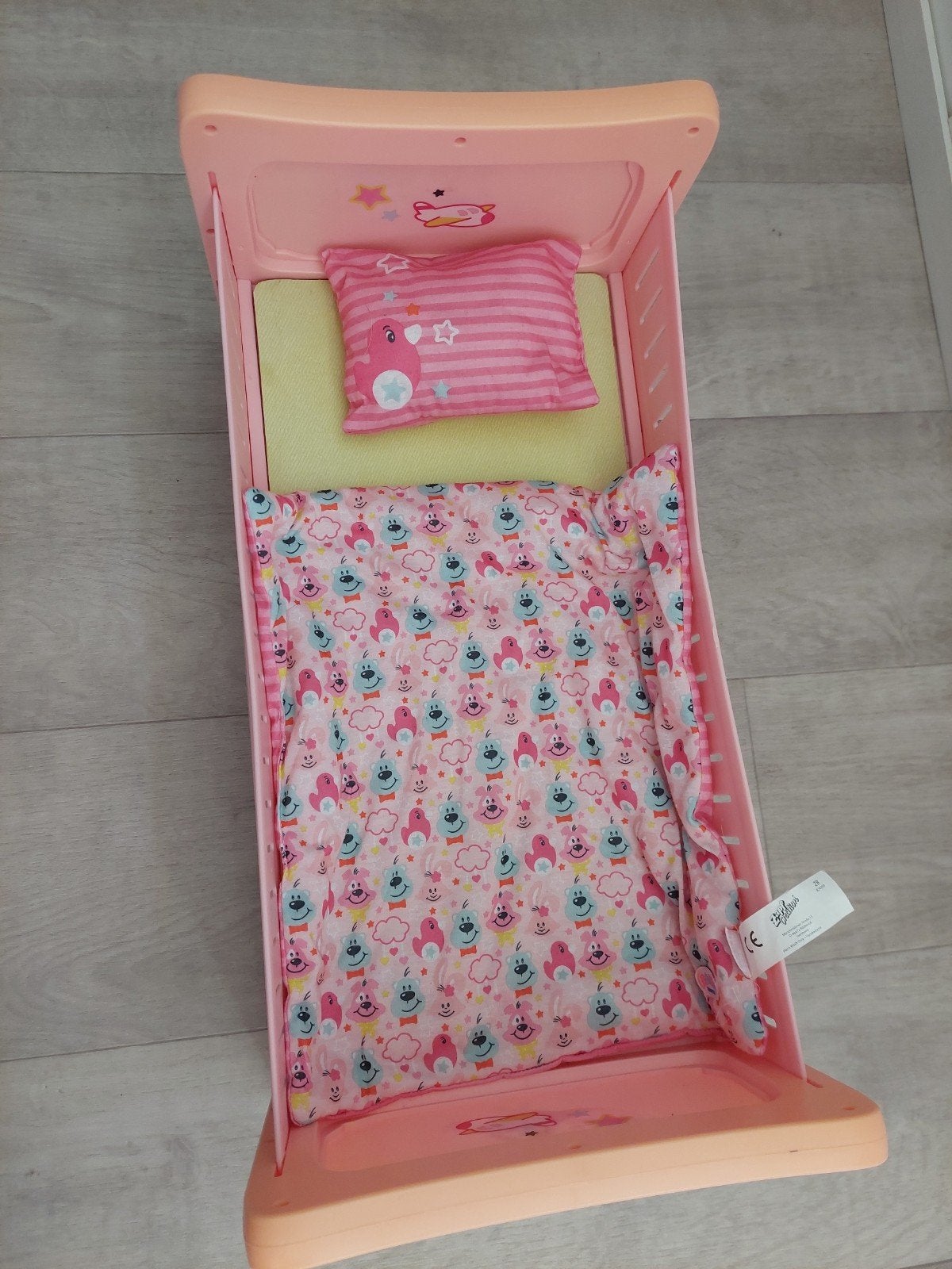 baby born bed poppenbed, Kinderen en Baby's, Speelgoed | Poppen, Ophalen of Verzenden, Gebruikt, Babypop