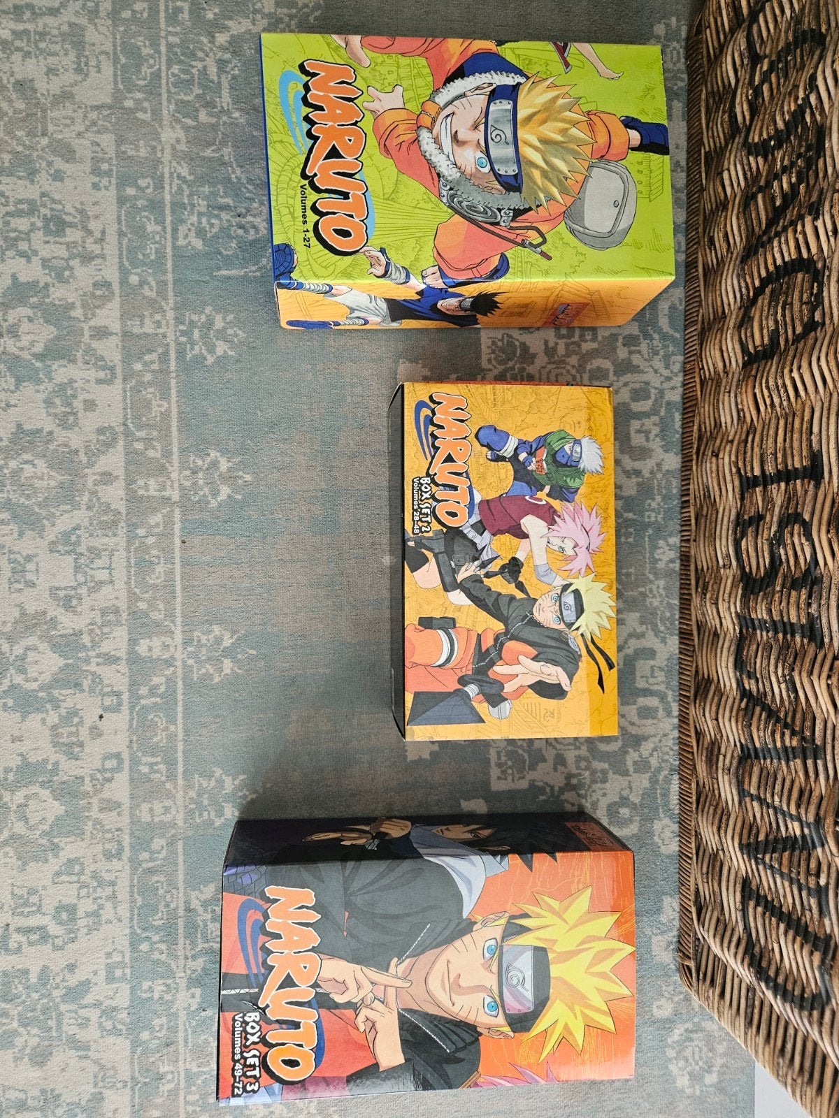 Naruto Complete Manga Box Set 1 t/m 3, Ophalen of Verzenden, Zo goed als nieuw