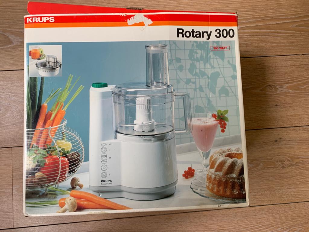Krups Rotary 300 Keukenmachine - Nieuw in doos!, 2 tot 3 liter, Ophalen of Verzenden, Nieuw, 3 snelheden of meer