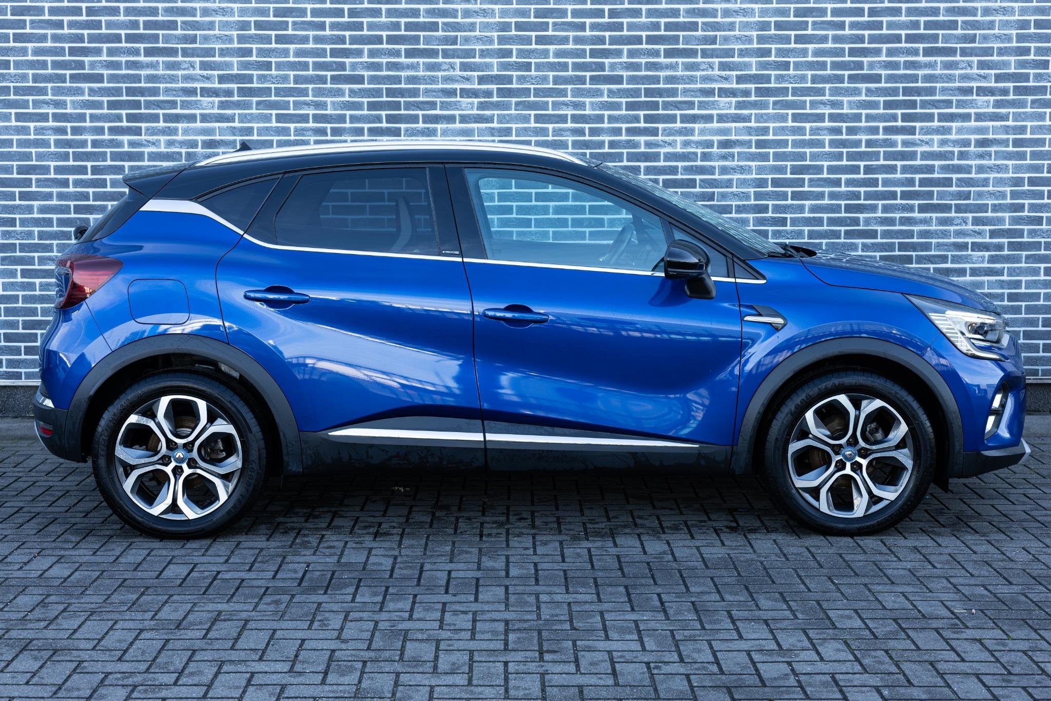 Renault Captur 1.6 E-Tech Plug-in Hybrid 160 Edition One | A, Auto's, Dealer onderhouden, Gebruikt, 4 cilinders, Blauw