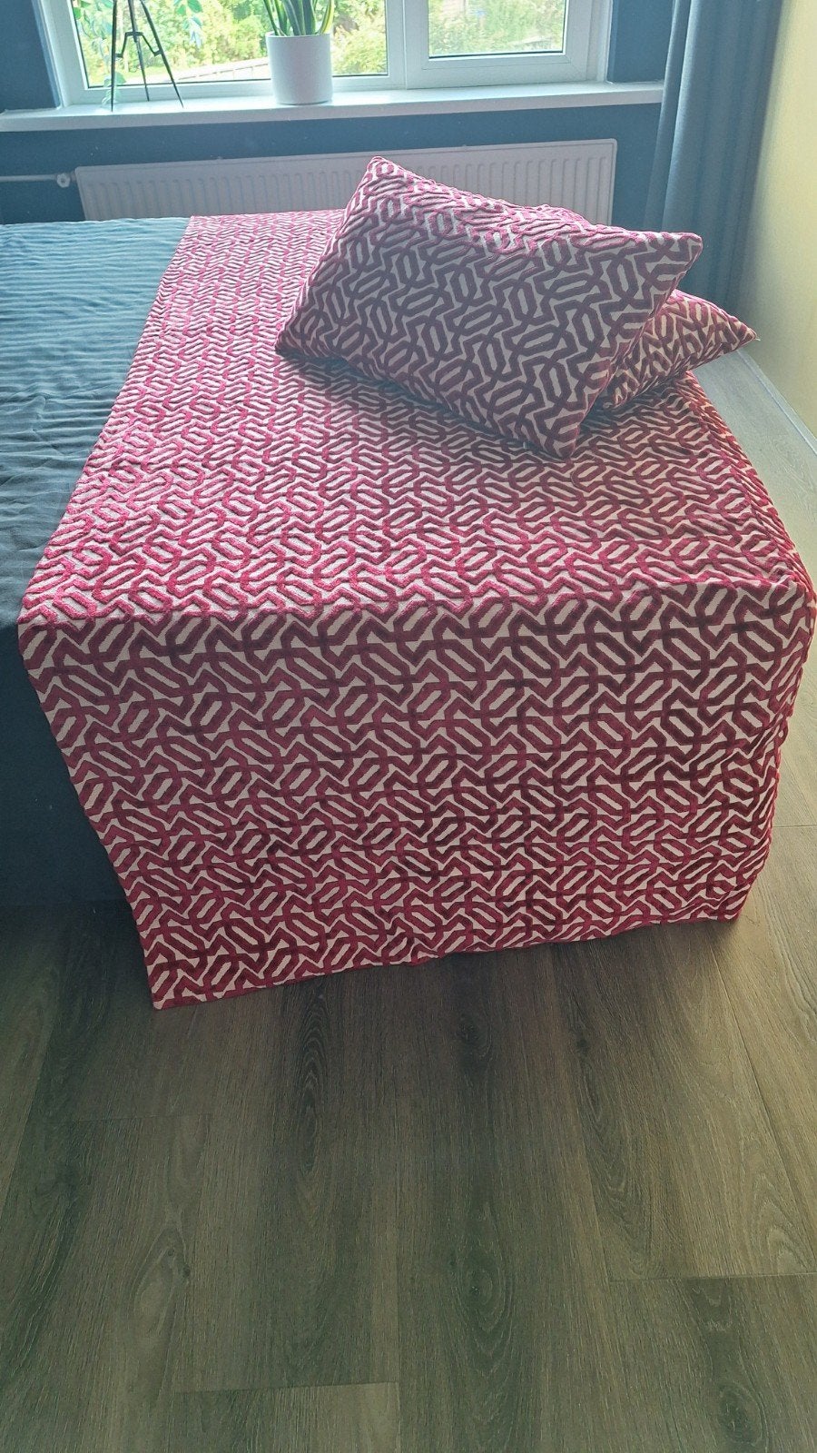 Van der Valk sprei met bijpassende kussens, Huis en Inrichting, Ophalen, Tweepersoons, Zo goed als nieuw, Overige merken