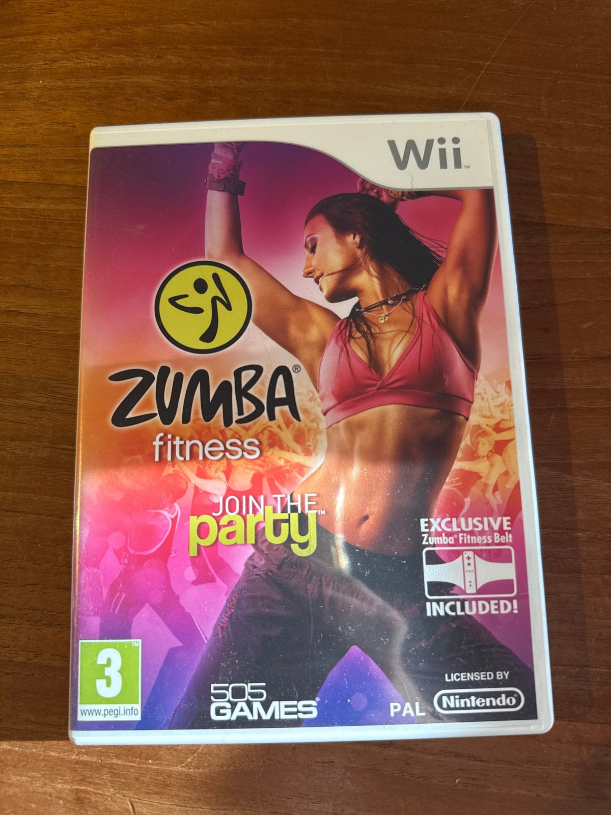 Zumba Fitness Wii - Inclusief Zumba Fitness Belt, 1 speler, Eén computer, Ophalen of Verzenden, Zo goed als nieuw