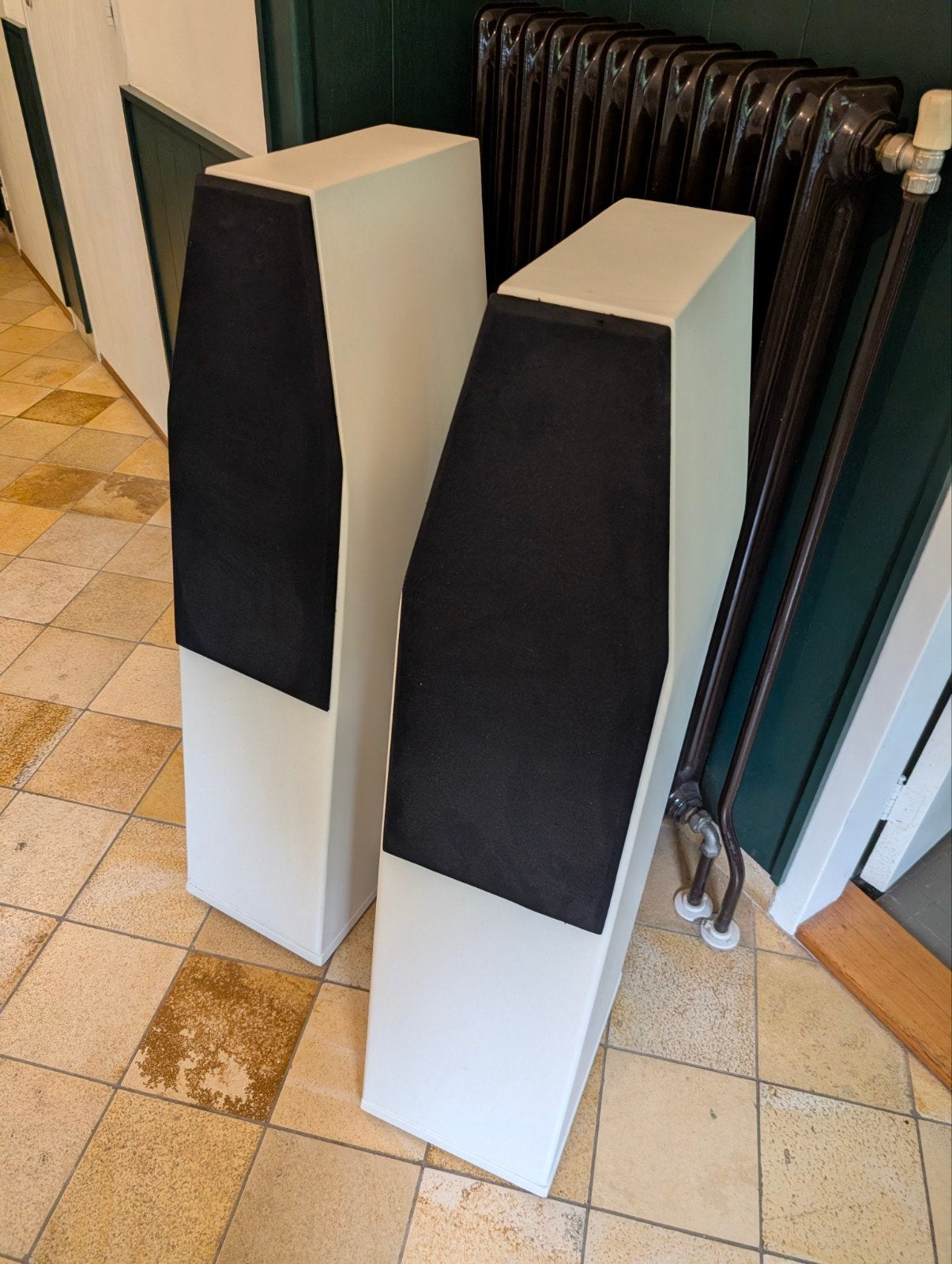 Kharma Look a like speakers WIT, Ophalen of Verzenden, Zo goed als nieuw, Overige merken