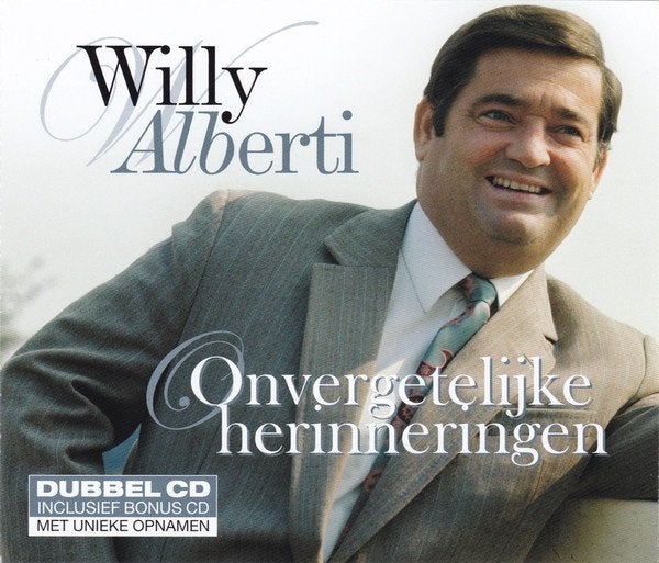 CD - Willy Alberti - Onvergetelijke herinneringen, Ophalen of Verzenden, Zo goed als nieuw, Levenslied of Smartlap