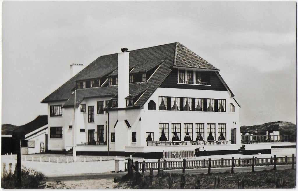 Wassenaar Hotel Duinoord Oude ansichtkaart ( B3343 ), Ophalen of Verzenden, 1960 tot 1980, Gelopen, Zuid-Holland