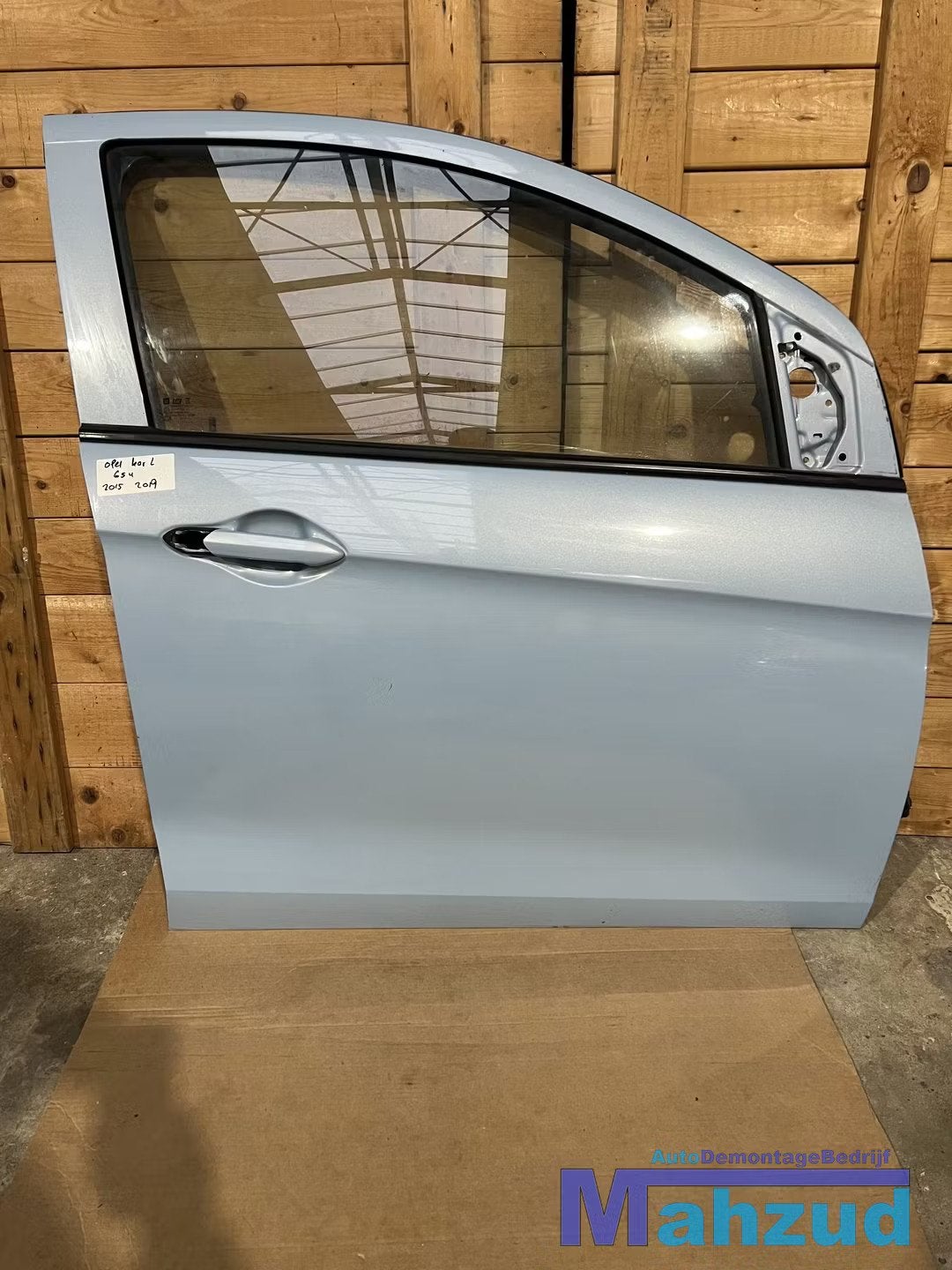 OPEL KARL Blauw G54 Rechts voor deur portier 2015-2019, Gebruikt, Deur, Opel Automobile GmbH, Ophalen of Verzenden