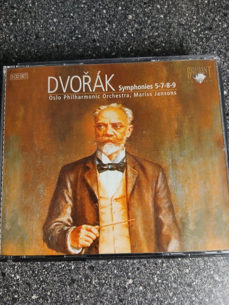 3CD DVORAK SYMPHONIES 5-7-8-9, Ophalen of Verzenden, Romantiek, Gebruikt, Orkest of Ballet