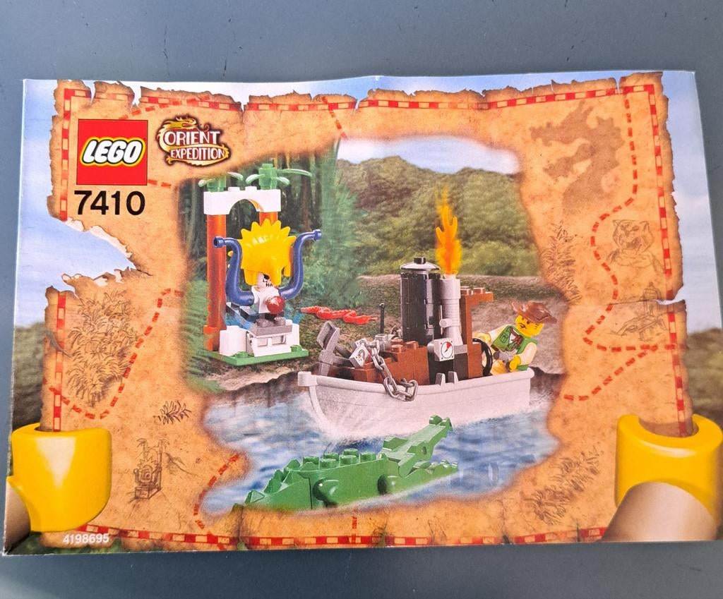 LEGO Orient Expedition 7410 - Compleet (zonder doos), Ophalen, Gebruikt, Overige merken