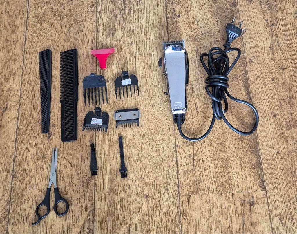 Wahl Super Taper Tondeuse met accessoires, Ophalen of Verzenden, Gebruikt, Tondeuse