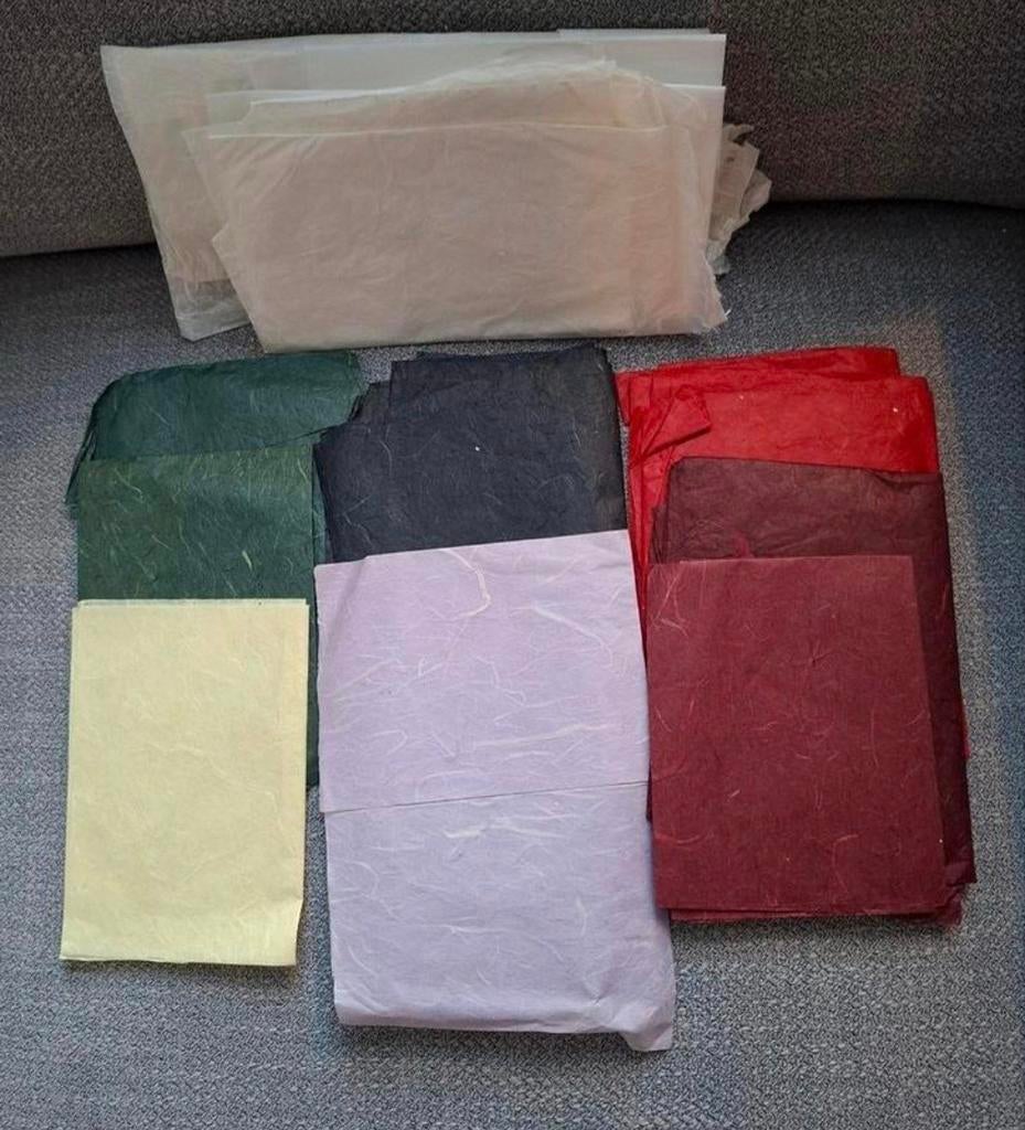 Hobby scheurpapier en hobby stof., Ophalen of Verzenden, Gebruikt, Overige thema's, Overige typen