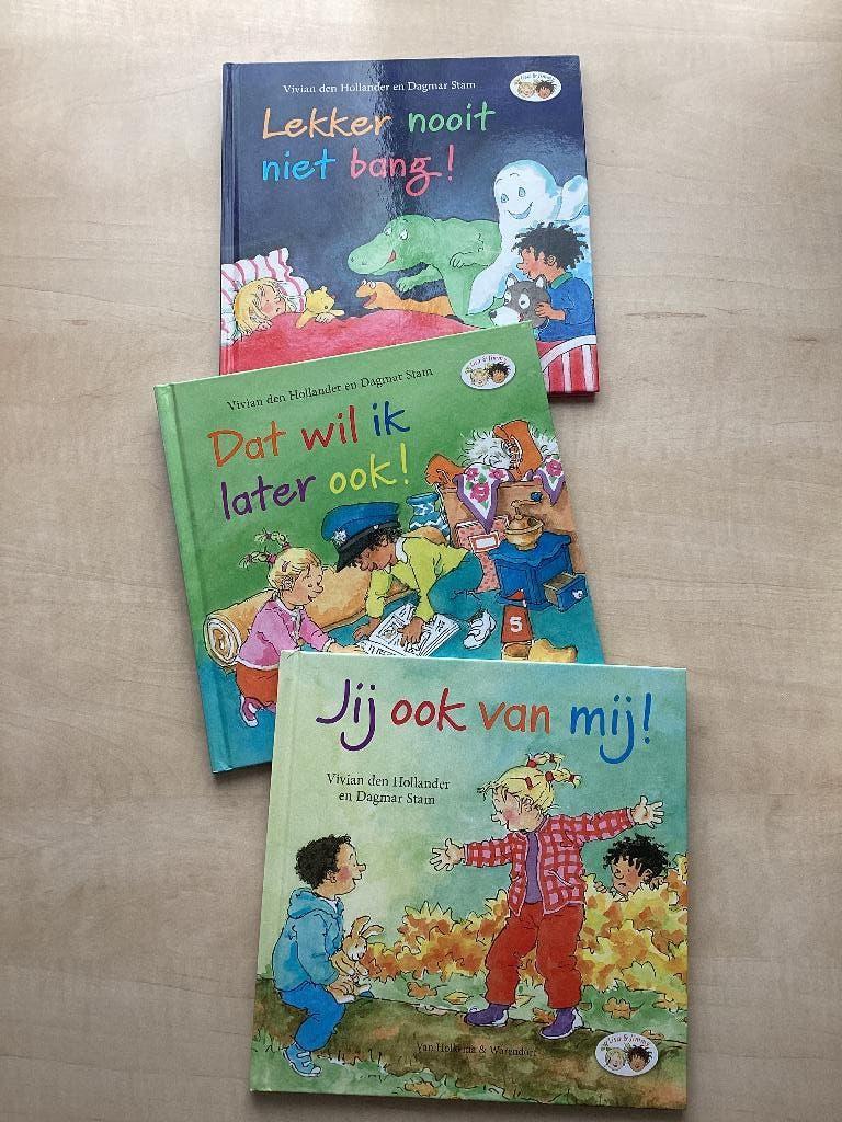 set van 3x Lisa & Jimmy - Vivian den Hollander, Ophalen, Fictie algemeen, Vivian den Hollander, Zo goed als nieuw