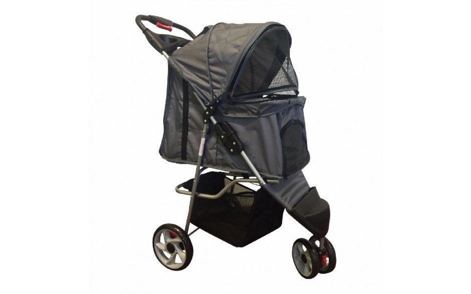 Hondenbuggy Buggy voor Honden Reisbench NIEUW Model Grijs