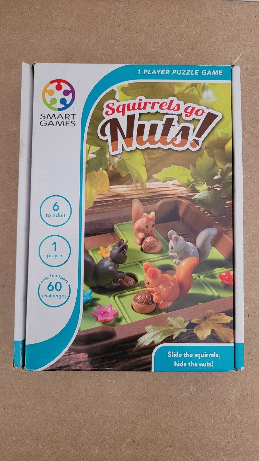 SmartGames Squirrels Go Nuts! Logica Puzzelspel, Hobby en Vrije tijd, Denksport en Puzzels, Ophalen, Gebruikt, Rubik's of 3D-puzzel